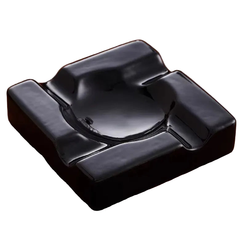Luxury Ceramic Cigar Ashtray Square Large